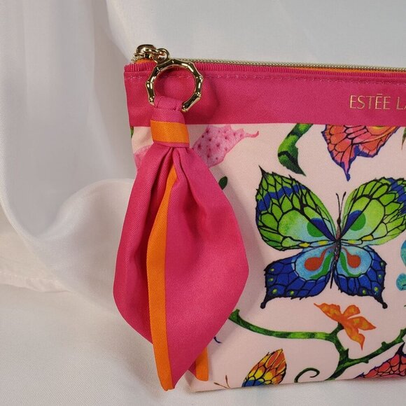 2 Estée Lauder Cosmetic Makeup Bags Pouches - Picture 12 of 13